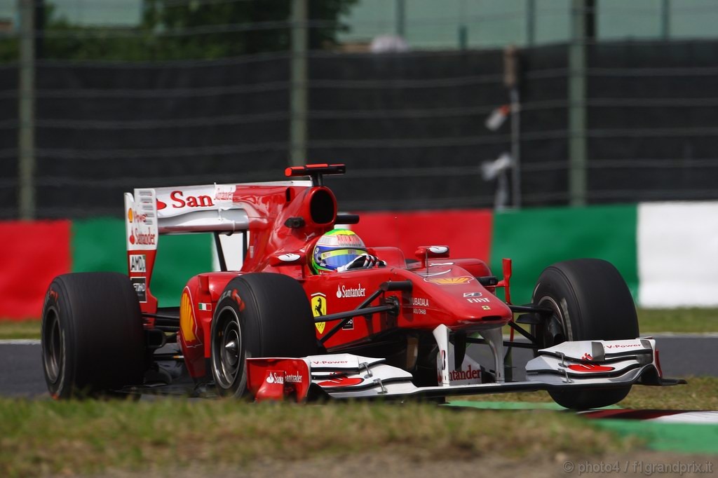 GP Giappone, Prove Libere 1, Venerdi', Felipe Massa (BRA), Ferrari, F10 