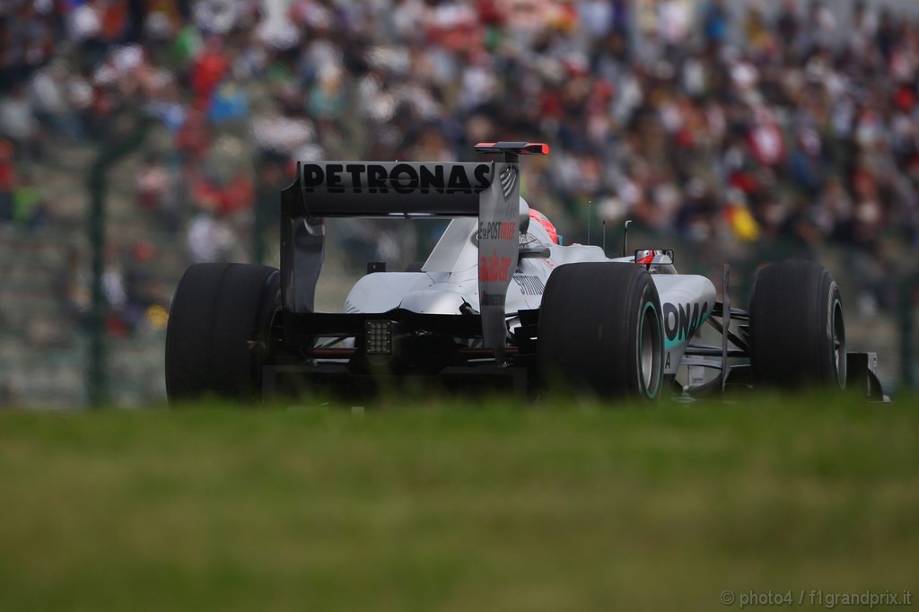GP Giappone, Prove Libere 1, Venerdi', Michael Schumacher (GER), Mercedes GP  F1 Team, MGP W01 