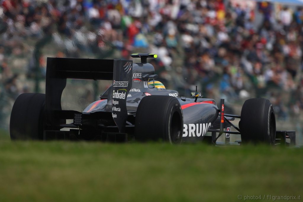 GP Giappone, Prove Libere 1, Venerdi', Bruno Senna (BRA), Hispania Racing F1 Team (HRT), F110 