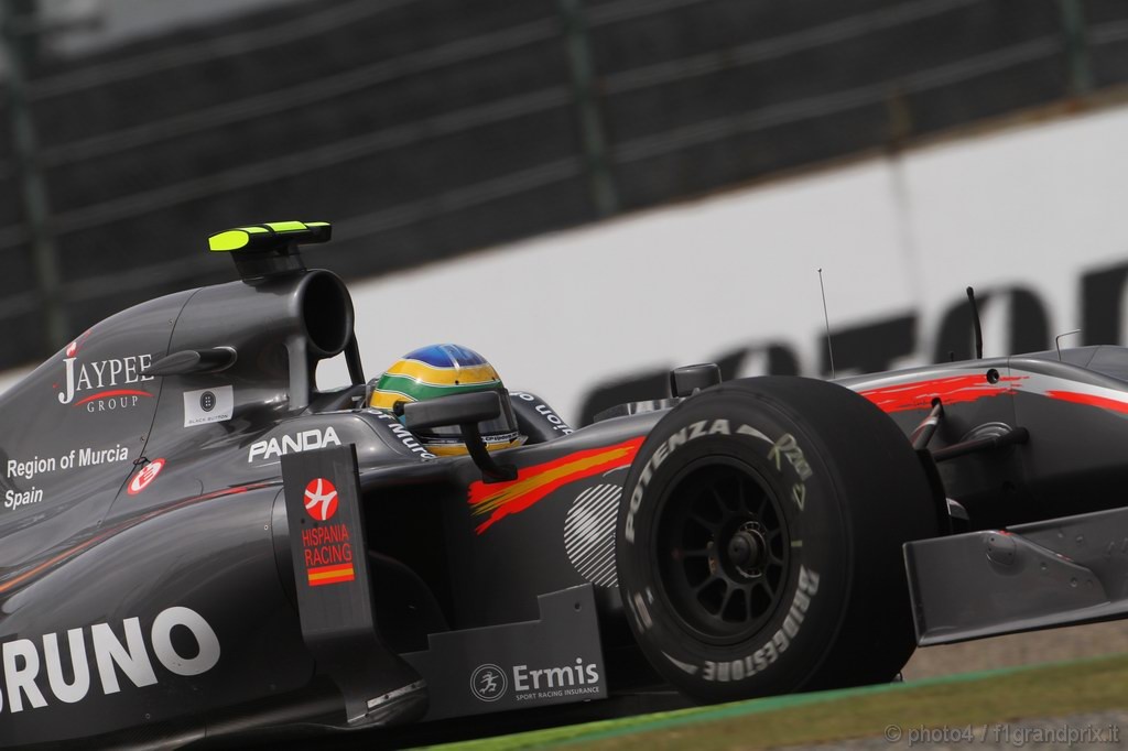 GP Giappone, Prove Libere 1, Venerdi', Bruno Senna (BRA), Hispania Racing F1 Team (HRT), F110