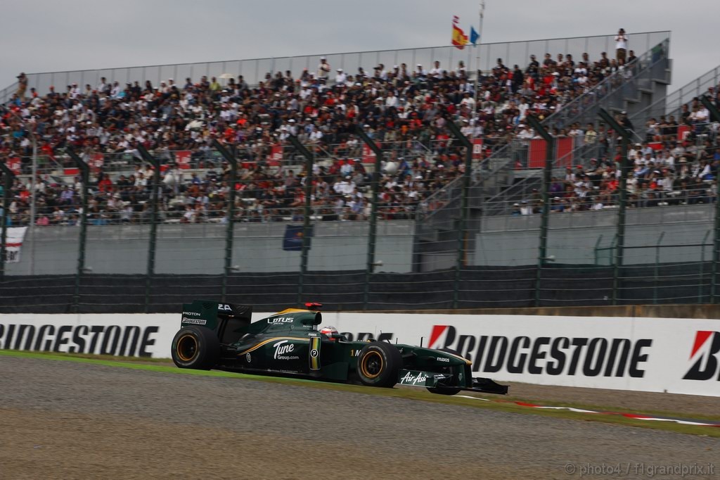 GP Giappone, Prove Libere 1, Venerdi', Jarno Trulli (ITA), Lotus Racing, T127 
