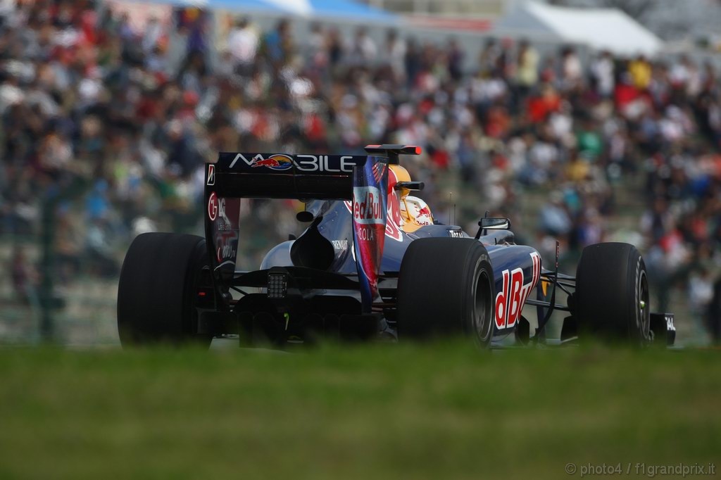 GP Giappone, Prove Libere 1, Venerdi', Sebastian Vettel (GER), Red Bull Racing, RB6 