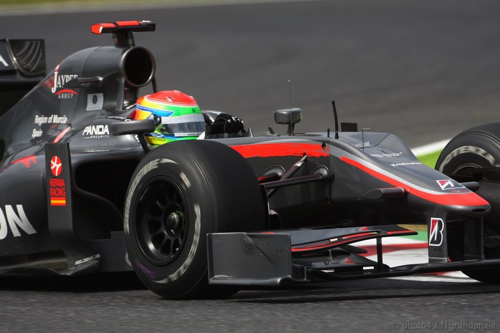 GP Giappone, Prove Libere 1, Venerdi', Sakon Yamamoto (JPN), Hispania Racing F1 Team (HRT), F110