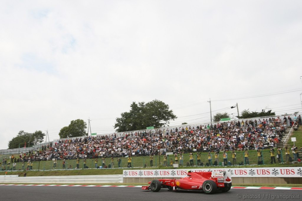 GP Giappone, Prove Libere 1, Venerdi', Fernando Alonso (ESP), Ferrari, F10 