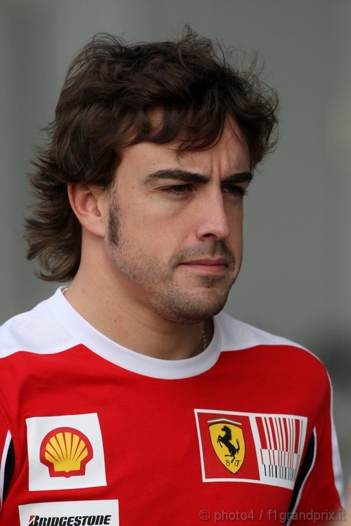 GP Giappone, Venerdi' , Fernando Alonso (ESP), Ferrari, F10 