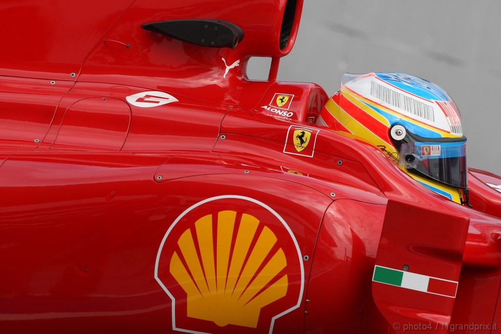 GP Giappone, Prove Libere 1, Venerdi', Fernando Alonso (ESP), Ferrari, F10