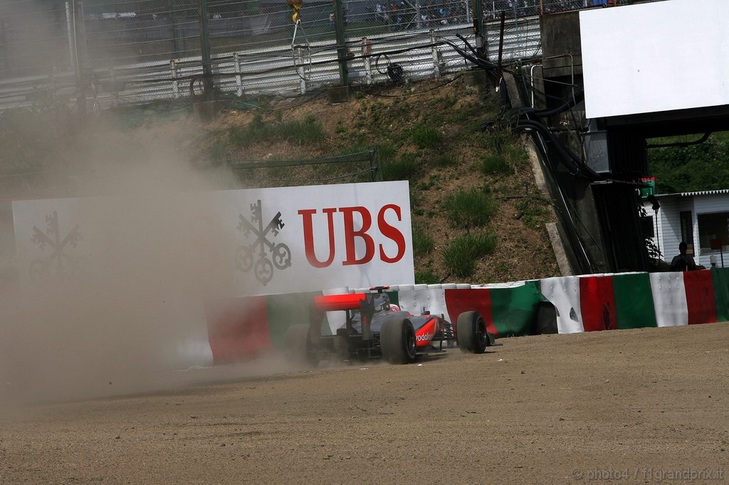 GP Giappone, Prove Libere 1, Venerdi', Jenson Button (GBR), McLaren  Mercedes, MP4-25 