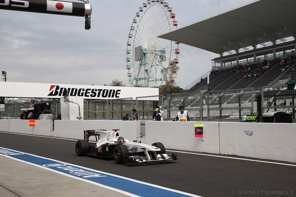 GP Giappone, Prove Libere 1, Venerdi', Nick Heidfeld (GER), BMW Sauber F1 Team, C29  