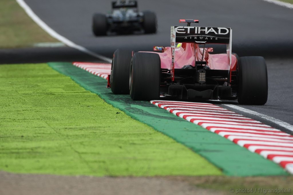 GP Giappone, Prove Libere 1, Venerdi', Felipe Massa (BRA), Ferrari, F10