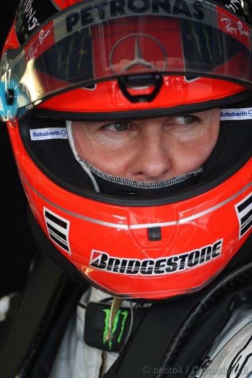 GP Giappone, Prove Libere 1, Venerdi', Michael Schumacher (GER), Mercedes GP  F1 Team, MGP W01 