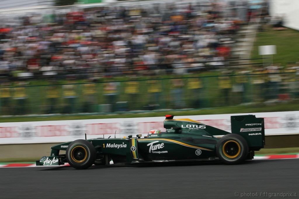 GP Giappone, Prove Libere 1, Venerdi', Jarno Trulli (ITA), Lotus Racing, T127 