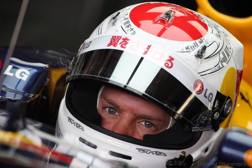 GP Giappone, Prove Libere 1, Venerdi', Sebastian Vettel (GER), Red Bull Racing, RB6 