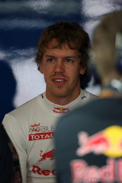 GP Giappone, Prove Libere 1, Venerdi', Sebastian Vettel (GER), Red Bull Racing, RB6