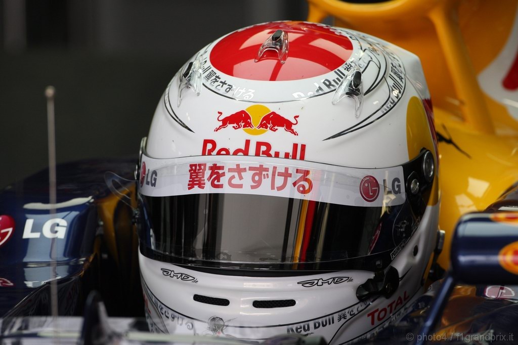 GP Giappone, Prove Libere 1, Venerdi', Sebastian Vettel (GER), Red Bull Racing, RB6 