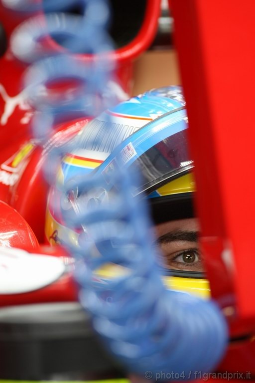 GP Giappone, Prove Libere 2, Venerdi', Fernando Alonso (ESP), Ferrari, F10