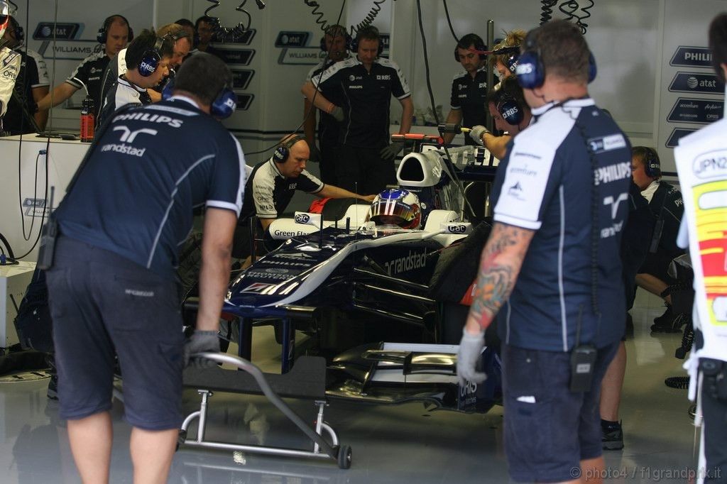 GP Giappone, Prove Libere 2, Venerdi', Rubens Barrichello (BRA), Williams, FW32