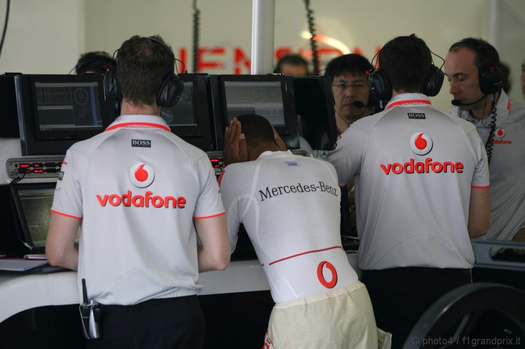 GP Giappone, Prove Libere 2, Venerdi', Lewis Hamilton (GBR), McLaren Mercedes, MP4-25