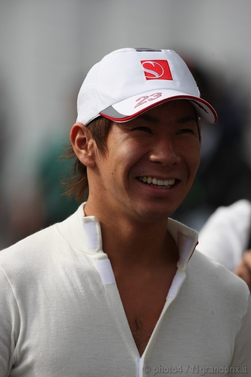 GP Giappone, Prove Libere 2, Venerdi', Kamui Kobayashi (JAP), BMW Sauber F1 Team, C29