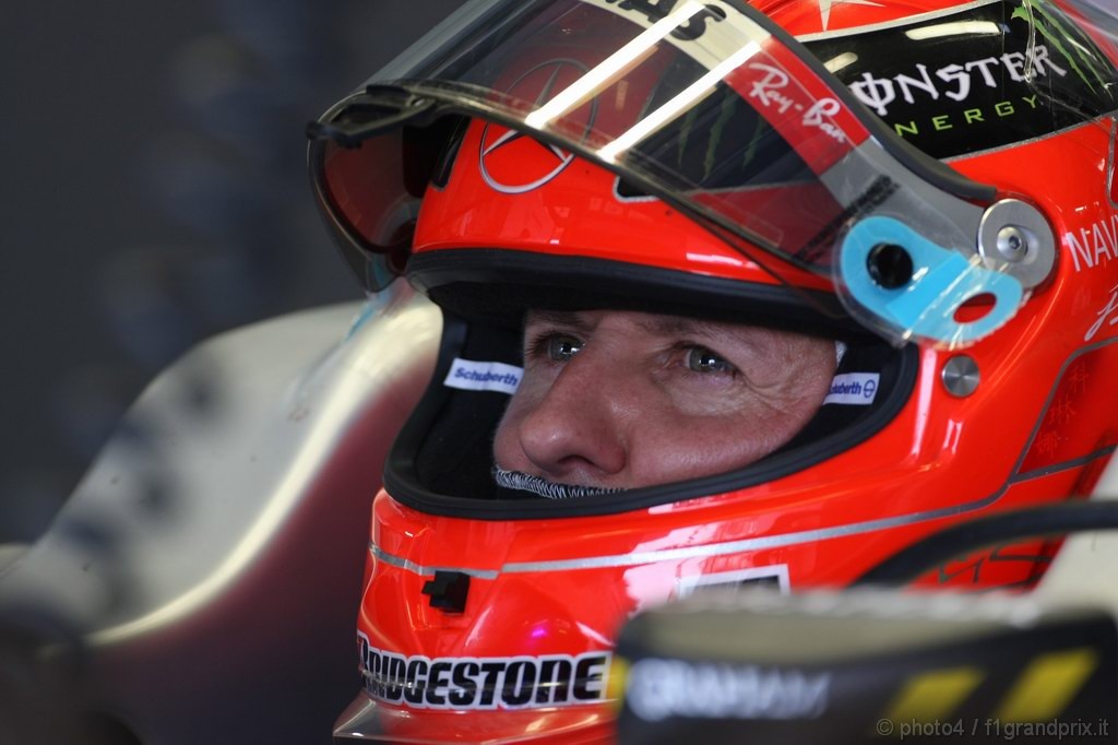 GP Giappone, Prove Libere 2, Venerdi', Michael Schumacher (GER), Mercedes GP F1 Team, MGP W01