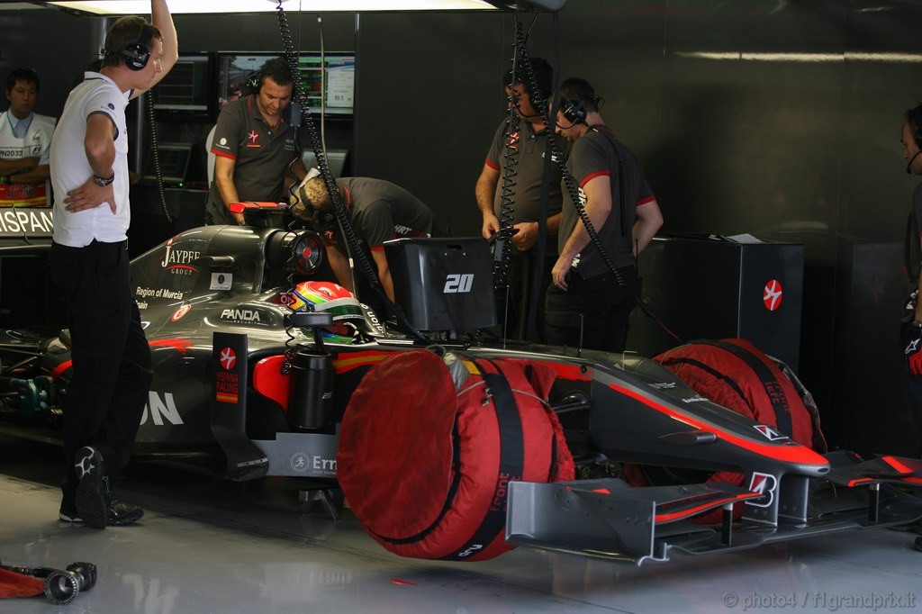GP Giappone, Prove Libere 2, Venerdi', Sakon Yamamoto (JPN), Hispania Racing F1 Team (HRT), F110