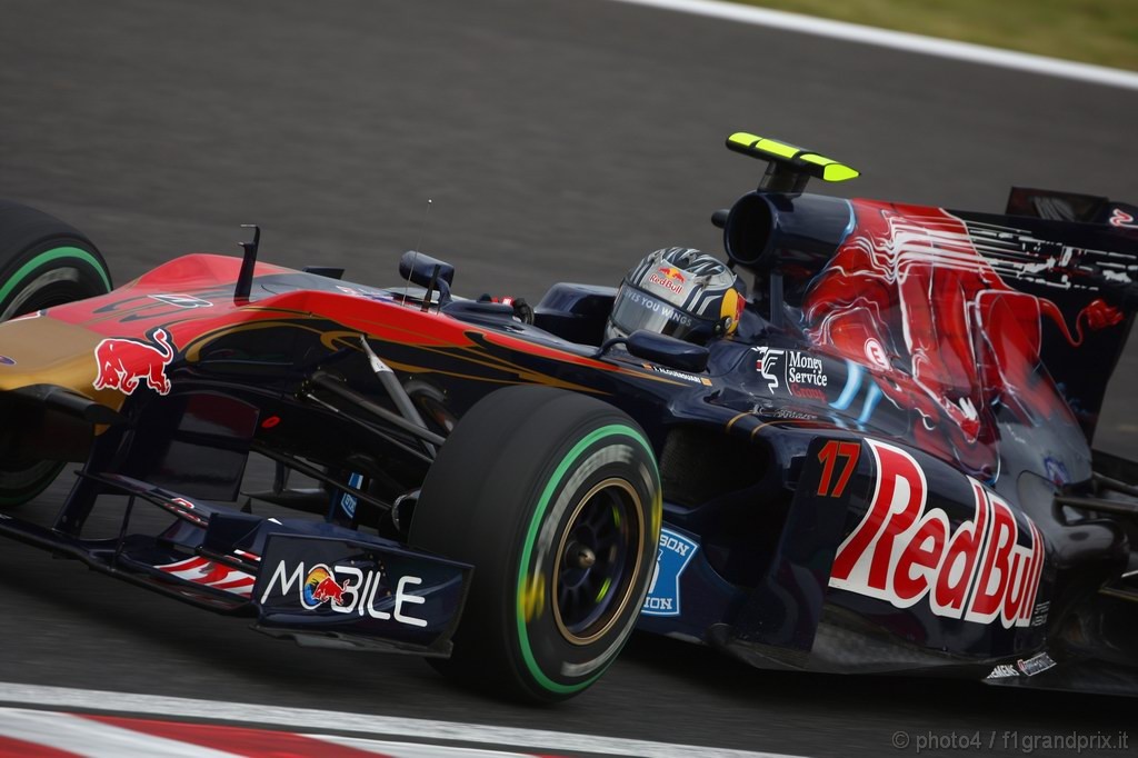GP Giappone, Prove Libere 2, Venerdi', Jaime Alguersuari (SPA), Scuderia Toro Rosso, STR5 
