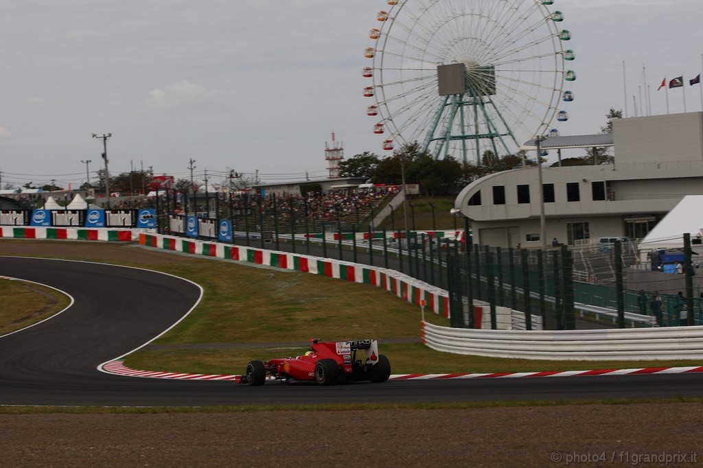 GP Giappone, Prove Libere 2, Venerdi', Felipe Massa (BRA), Ferrari, F10