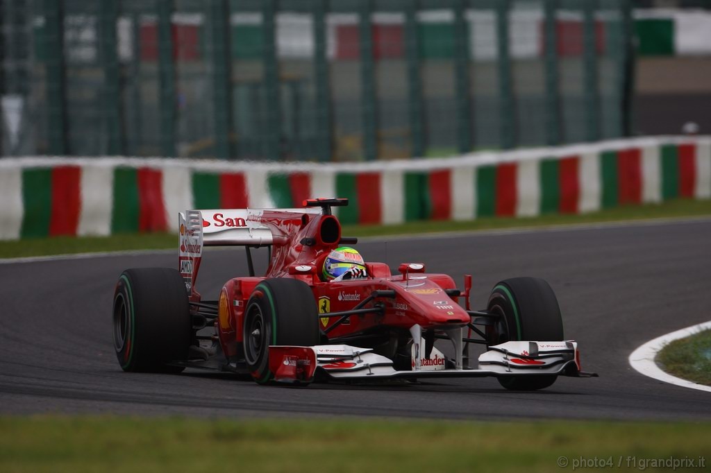 GP Giappone, Prove Libere 2, Venerdi', Felipe Massa (BRA), Ferrari, F10