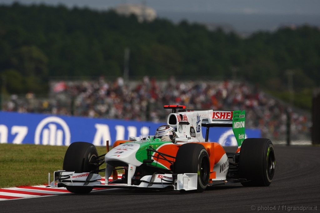 GP Giappone, Prove Libere 2, Venerdi', Adrian Sutil (GER), Force India F1 Team, VJM03 