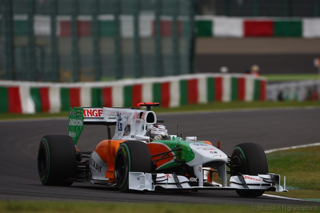GP Giappone, Prove Libere 2, Venerdi', Adrian Sutil (GER), Force India F1 Team, VJM03