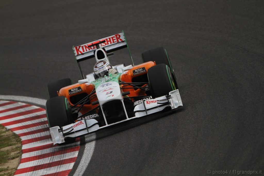 GP Giappone, Prove Libere 2, Venerdi', Adrian Sutil (GER), Force India F1 Team, VJM03