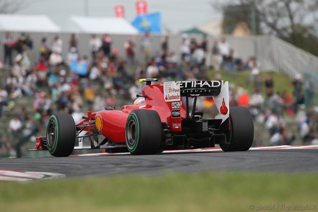GP Giappone, Prove Libere 2, Venerdi', Fernando Alonso (ESP), Ferrari, F10