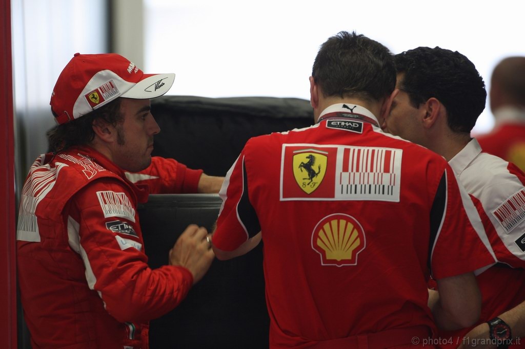 GP Giappone, Prove Libere 2, Venerdi', Fernando Alonso (ESP), Ferrari, F10 