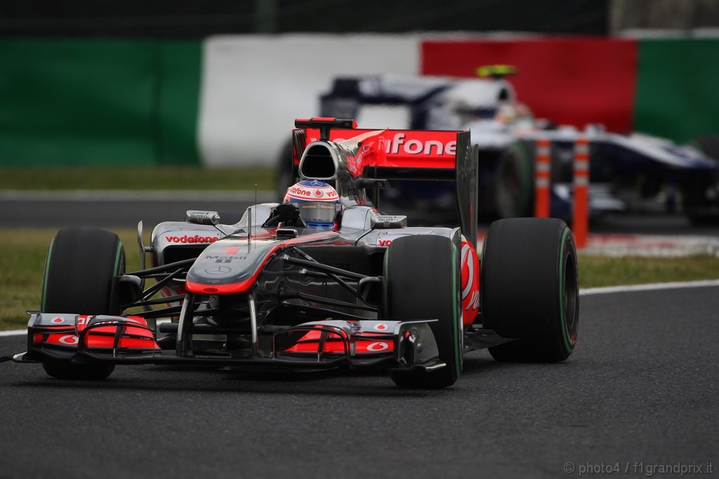 GP Giappone, Prove Libere 2, Venerdi', Jenson Button (GBR), McLaren  Mercedes, MP4-25 