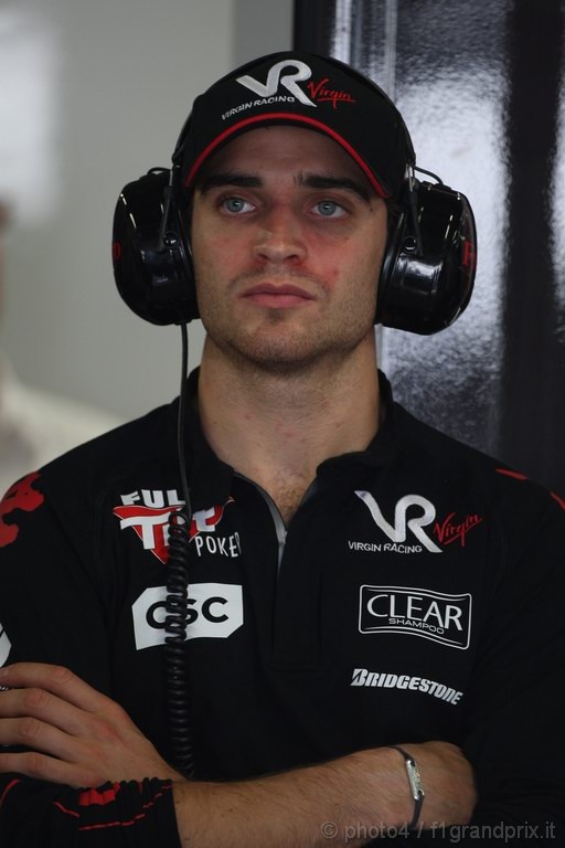 GP Giappone, Prove Libere 2, Venerdi', Jerome D'Ambrosio (BEL), Test Driver Virgin Racing, VR-01