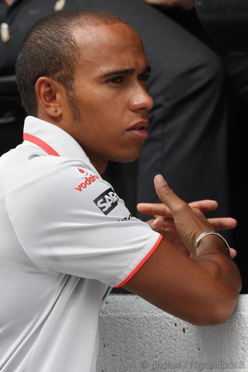 GP Giappone, Prove Libere 2, Venerdi', Lewis Hamilton (GBR), McLaren Mercedes, MP4-25
