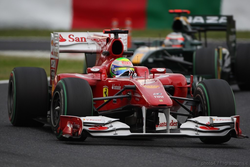 GP Giappone, Prove Libere 2, Venerdi', Felipe Massa (BRA), Ferrari, F10