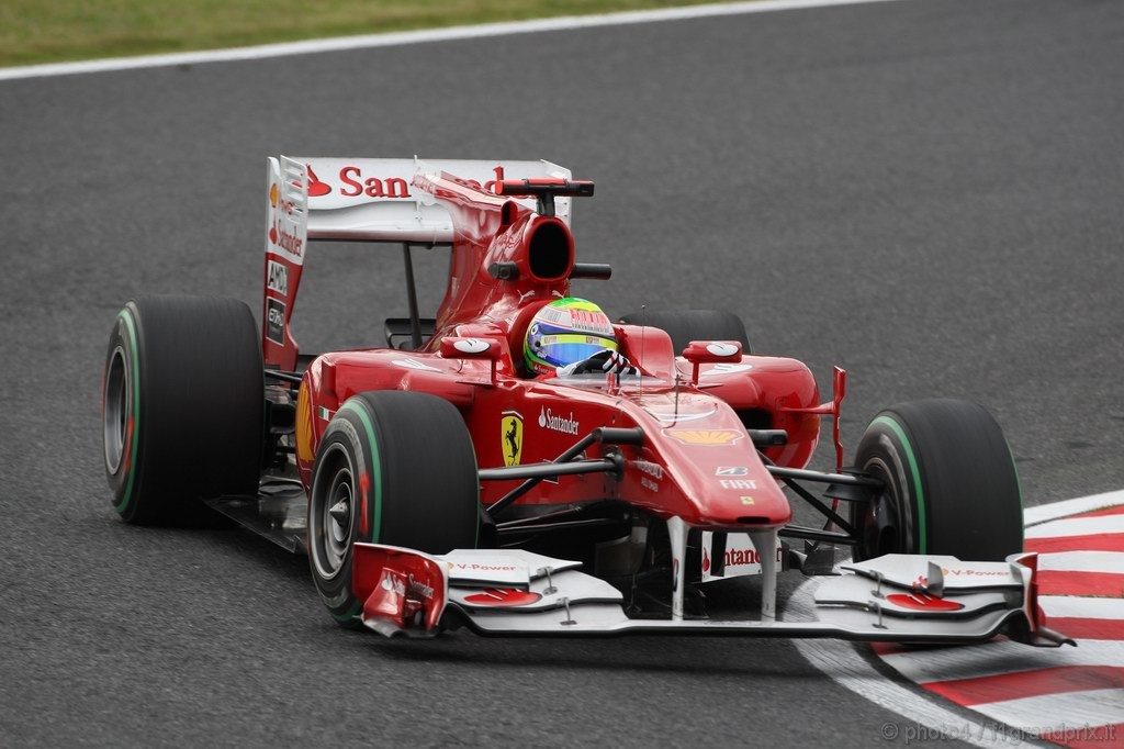 GP Giappone, Prove Libere 2, Venerdi', Felipe Massa (BRA), Ferrari, F10 