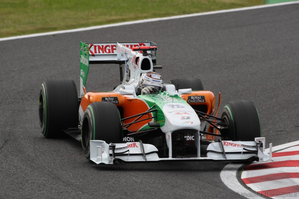 GP Giappone, Prove Libere 2, Venerdi', Adrian Sutil (GER), Force India F1 Team, VJM03 
