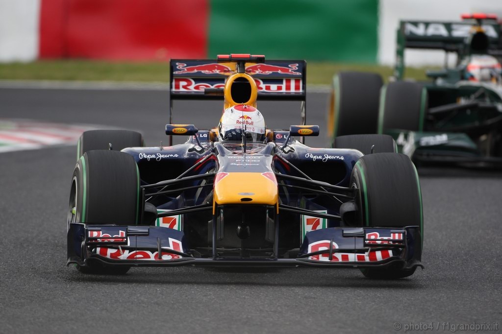 GP Giappone, Prove Libere 2, Venerdi', Mark Webber (AUS), Red Bull Racing, RB6 