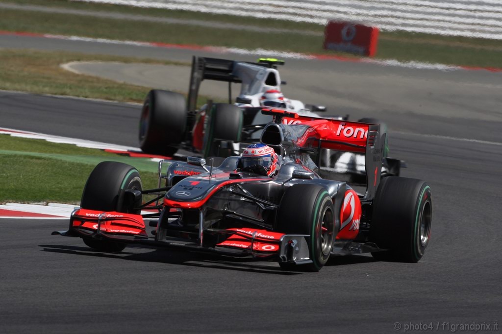 GP Gran Bretagna, Gara, Jenson Button (GBR), McLaren  Mercedes, MP4-25 