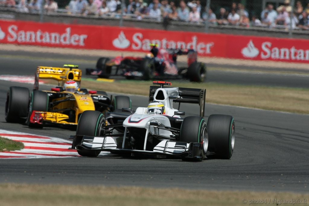 GP Gran Bretagna, Gara, Pedro de la Rosa (ESP), BMW Sauber F1 Team, C29 