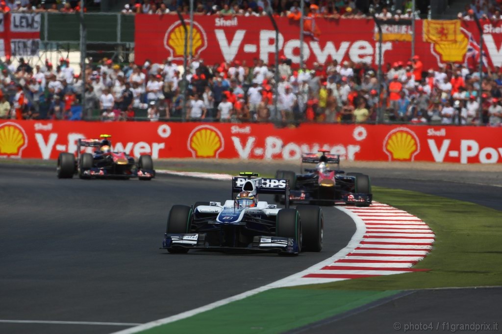 GP Gran Bretagna, Gara, Nico Hulkenberg (GER), Williams, FW32 