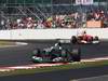 GP Gran Bretagna, Gara, Nico Rosberg (GER), Mercedes GP F1 Team, MGP W01 davanti a Fernando Alonso (ESP), Ferrari, F10 
