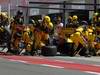 GP Gran Bretagna, Gara, Rubens Barrichello (BRA), Williams, FW32 davanti a Michael Schumacher (GER), Mercedes GP  F1 Team, MGP W01 
