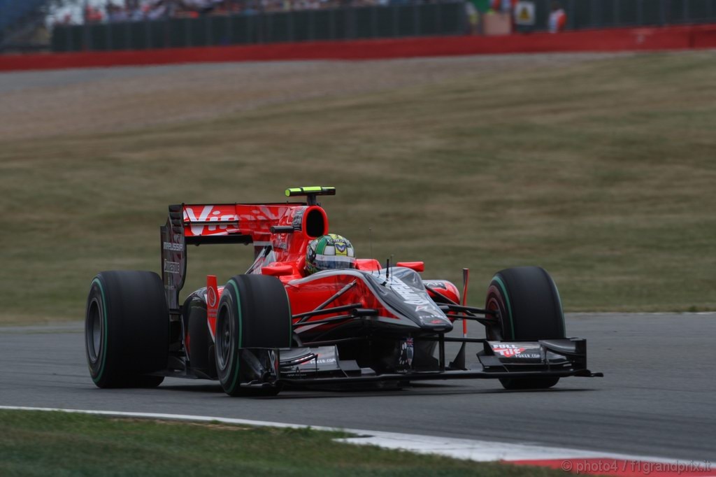 GP Gran Bretagna, Qualifiche, Lucas Di Grassi (BRA), Virgin Racing, VR-01 
