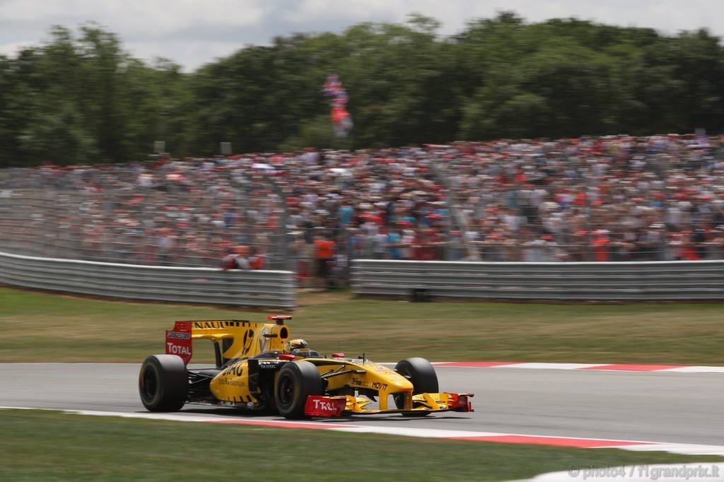 GP Gran Bretagna, Qualifiche, Robert Kubica (POL), Renault F1 Team, R30