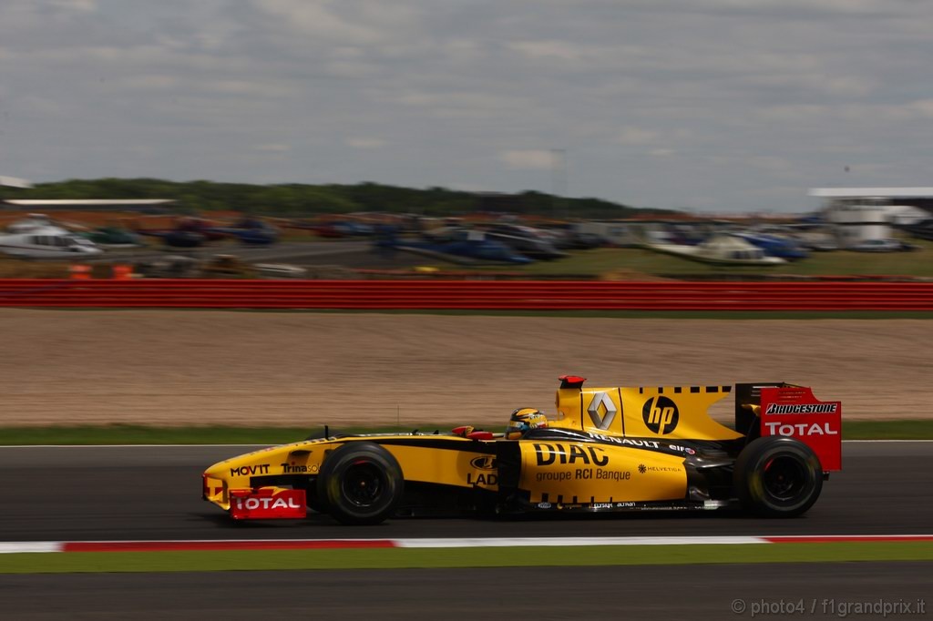 GP Gran Bretagna, Qualifiche, Robert Kubica (POL), Renault F1 Team, R30 