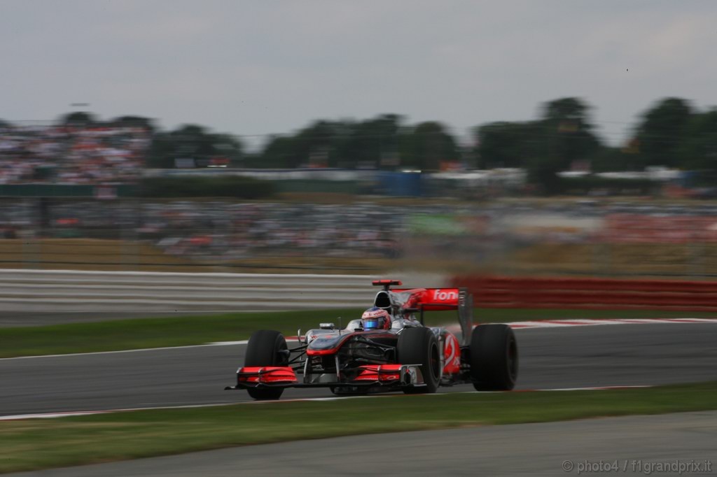 GP Gran Bretagna, Prove Libere 3, Sabato, Jenson Button (GBR), McLaren  Mercedes, MP4-25 