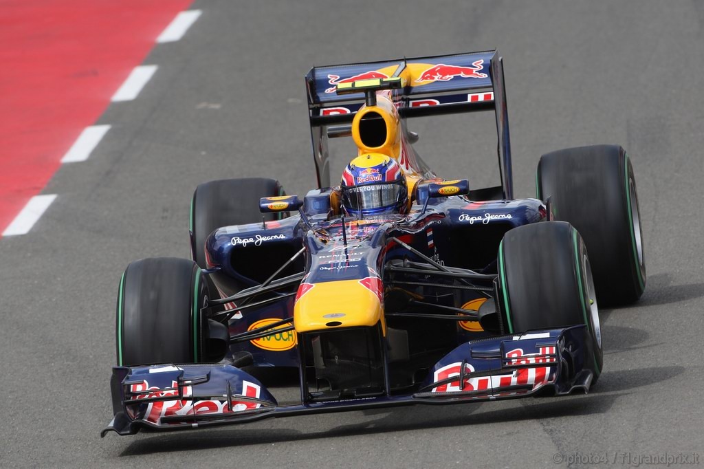 GP Gran Bretagna, Prove Libere 3, Sabato, Mark Webber (AUS), Red Bull Racing, RB6 