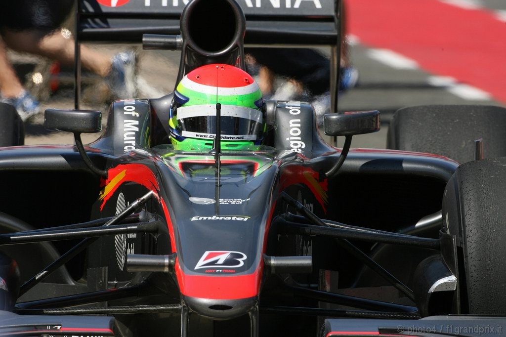 GP Gran Bretagna, Prove Libere 1, Venerdi', Sakon Yamamoto (JPN), Hispania Racing F1 Team (HRT), F110  